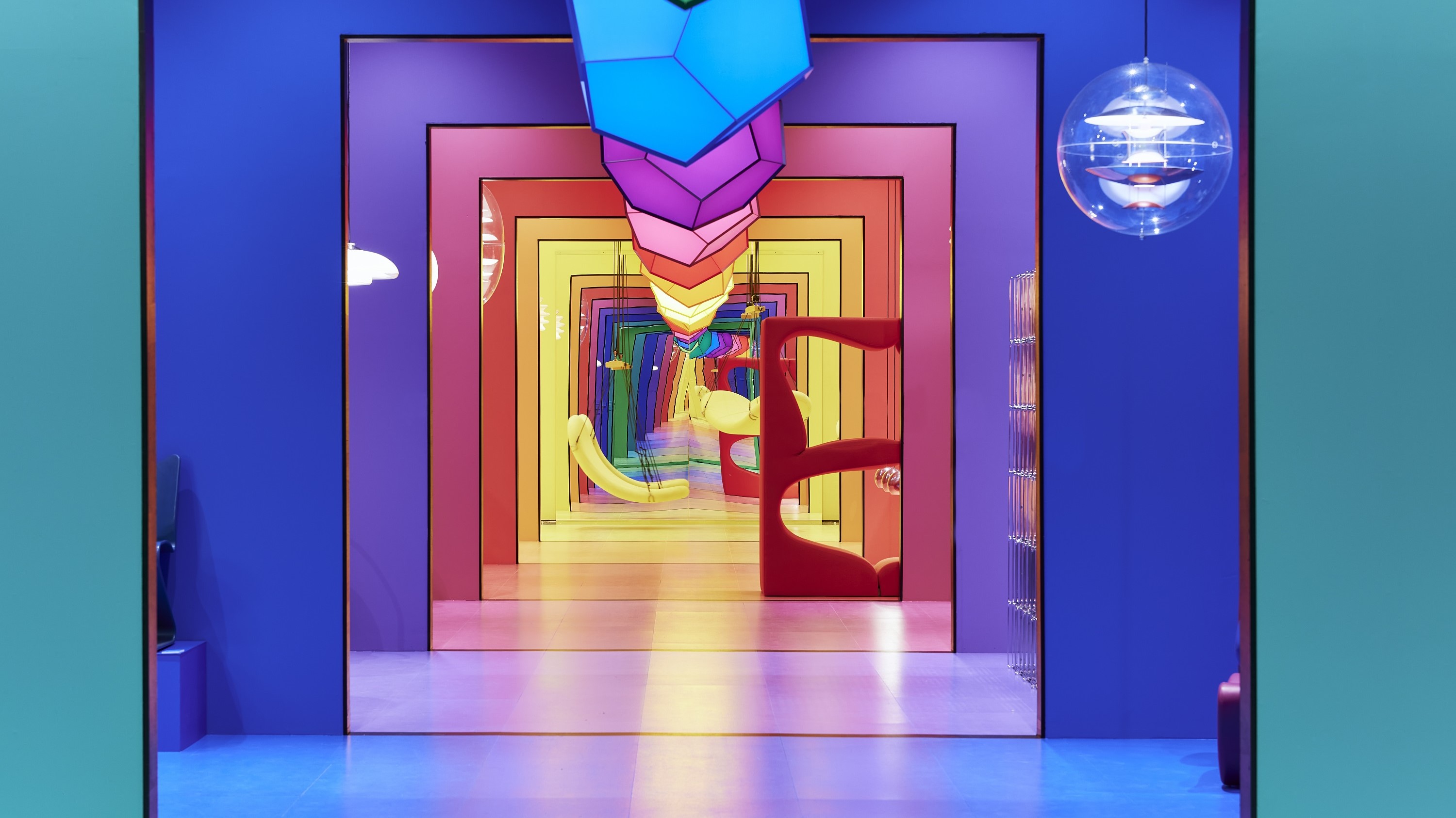 Flügger udvikler originale Verner Panton farver til Trapholt